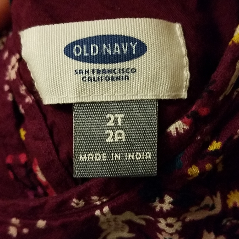 Adorable bunny print peasant dress - Picture 4 of 5